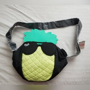 New with Tags Victoria's Secret PINK Pineapple Cooler fanny pack